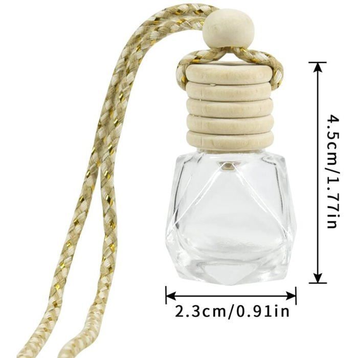 Juego de 10 ambientadores para coche, aromaterapia, difusor de aceites esenciales colgante - Accesorios decorativos