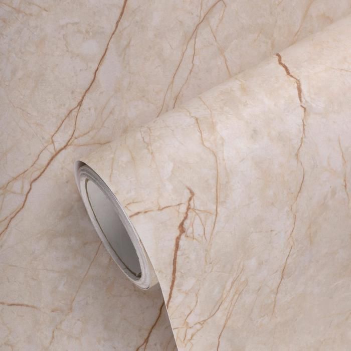 Anti-slip, waterproof pink marble floor adhesive roll, sold by the meter - 60x3m
