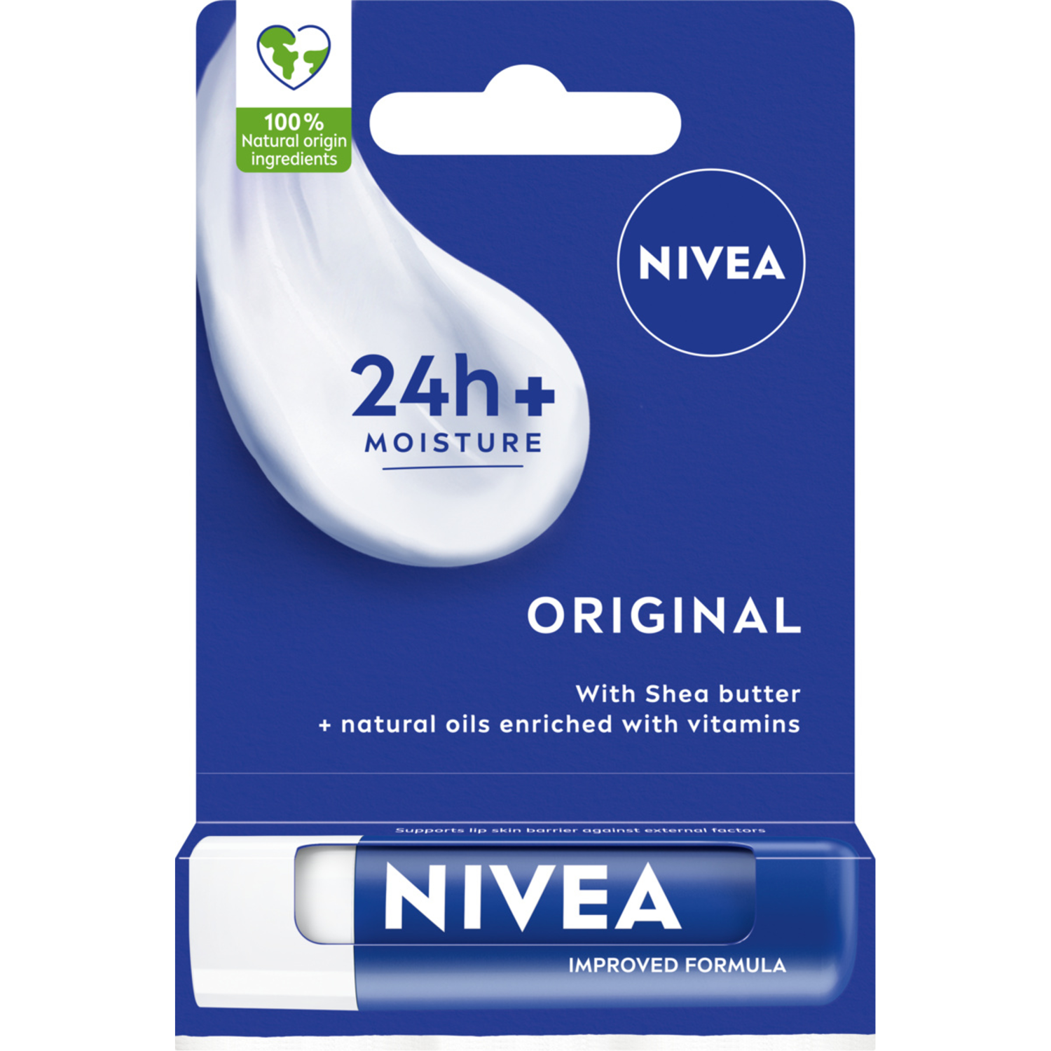 Nivea rtěnka 4,8 g Original Care