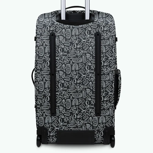Cabaia Valise souple 2 roues large Amiens noir