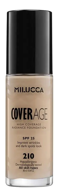 Milucca Coverage Foundation Podkład do twarzy, 210