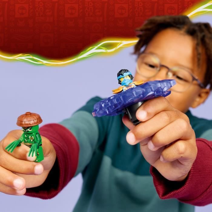 LEGO NINJAGO 71849 Nya contra el giro del monstruo mutante - Set de construcción para mayores de 6 años