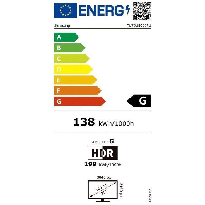 Samsung 75U8005F - TV LED 75