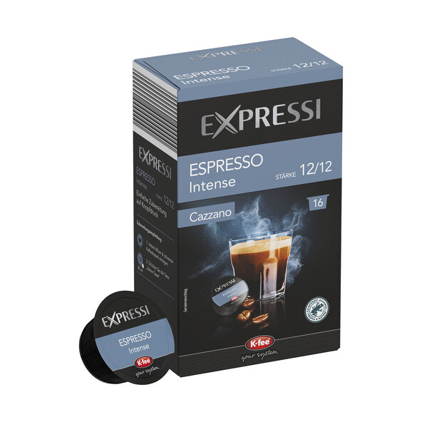 Espresso Intense coffee capsules, 6 x 125 g