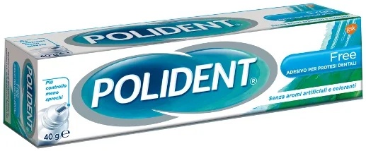 POLIDENT Polident gebitslijm met neutrale smaak 40 g Gemakkelijk te gebruiken