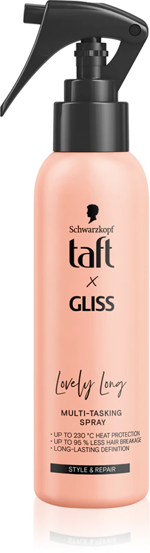 Schwarzkopf Taft x Gliss multifunctionele haarspray tegen hoge temperaturen