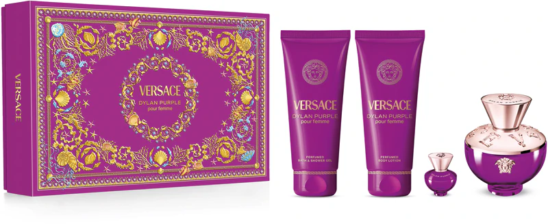 Versace Dylan paarse cadeauset voor vrouwen