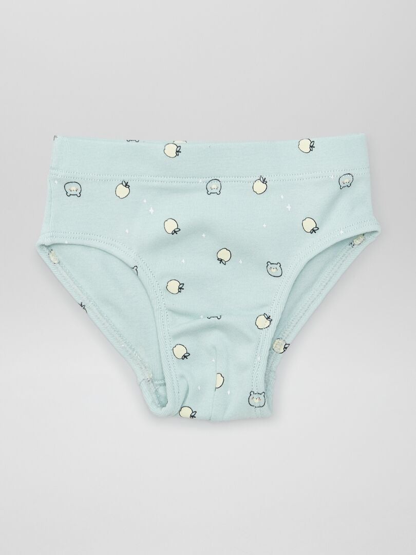Juego de 3 calzoncillos estampados - BLANCOS