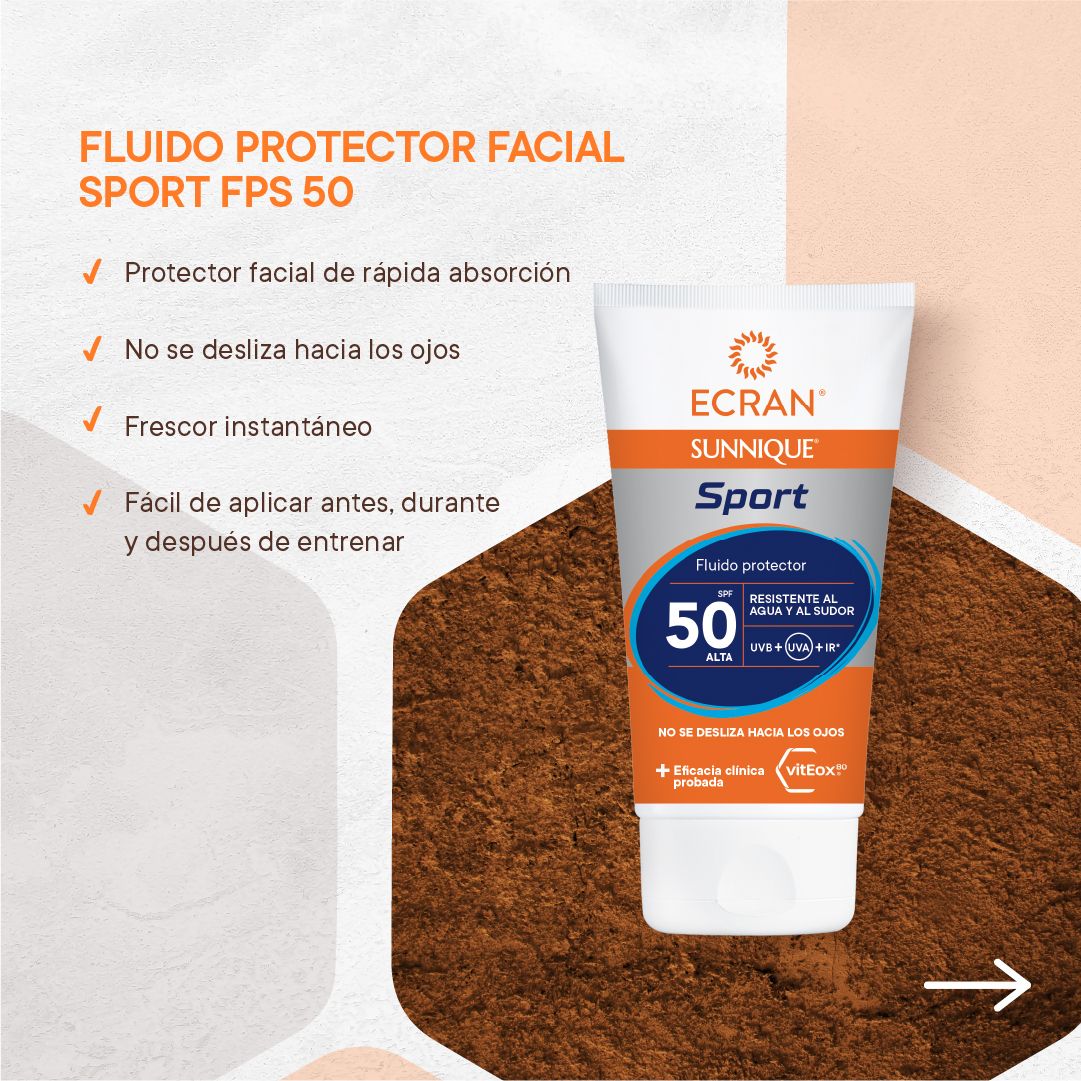 Sunnique Sport zaščitni meglica SPF50 za obraz SPF50 paket Zaščita telesa
