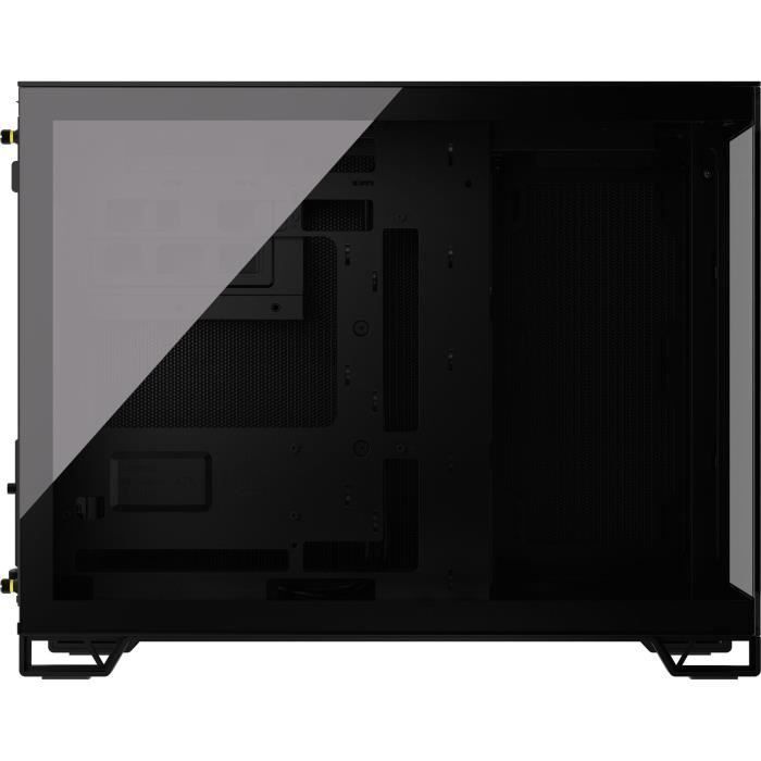 Case per PC - CORSAIR - 2500X Micro ATX Dual Chamber con vetro temperato - Nero