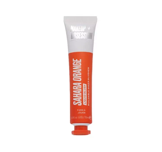 Makeup Obsession Liquid Blush płynny róż do policzków i ust 02 Sahara Orange 15ml