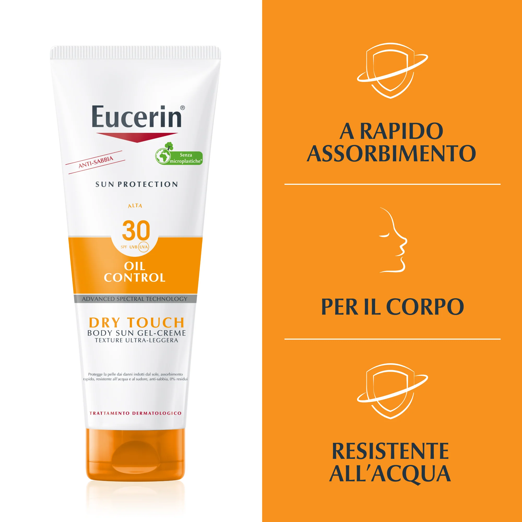 Sun Protection Oil Control Dry Touch Sun Gel-Creme SPF30 - Gel solare corpo alta prot., Crema solare corpo alta prot.