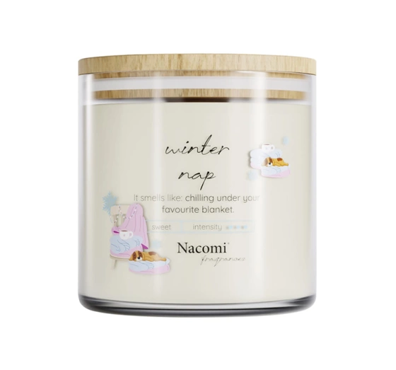 Nacomi Fragrances sojowa świeca zapachowa Winter Nap 450 g