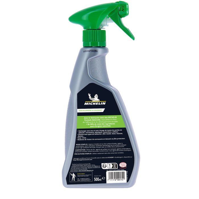 MICHELIN - Nettoyant écologique sans eau - 500ml