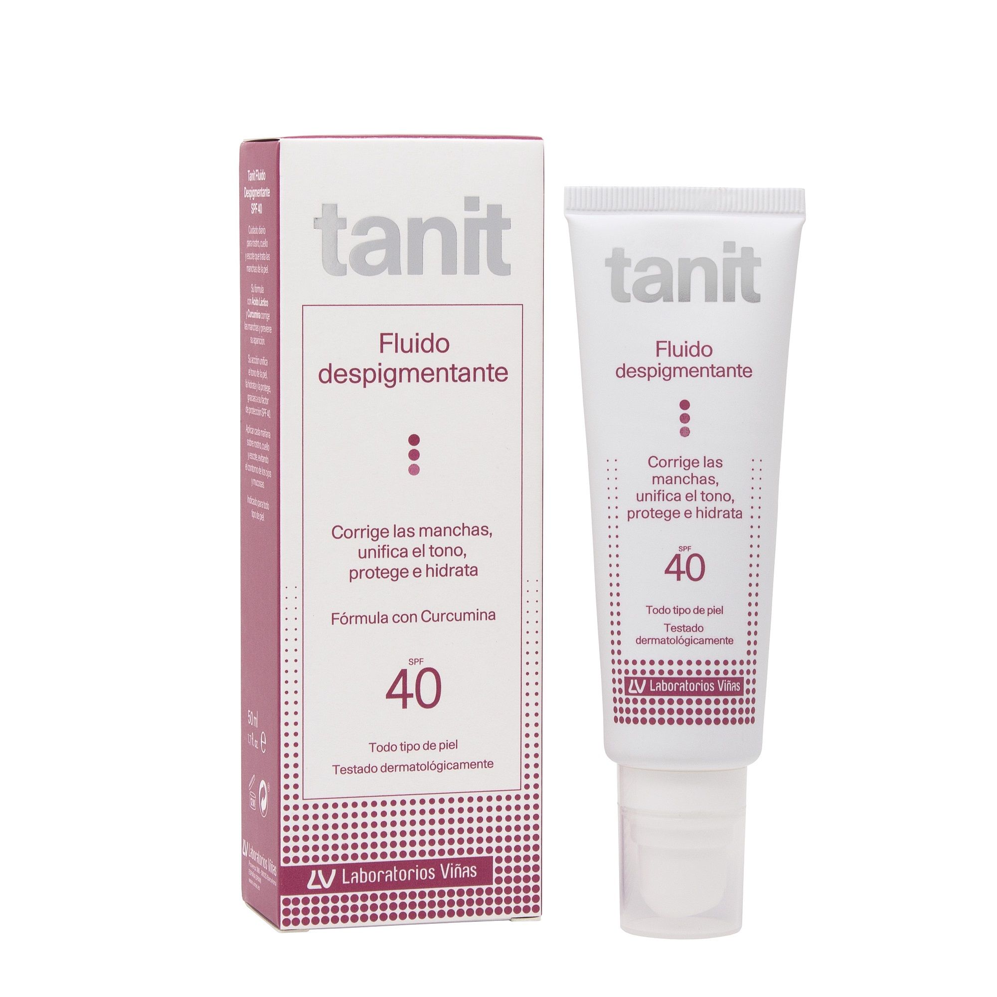 Depigmentačný fluid SPF40 Krémy proti nedokonalostiam pleti