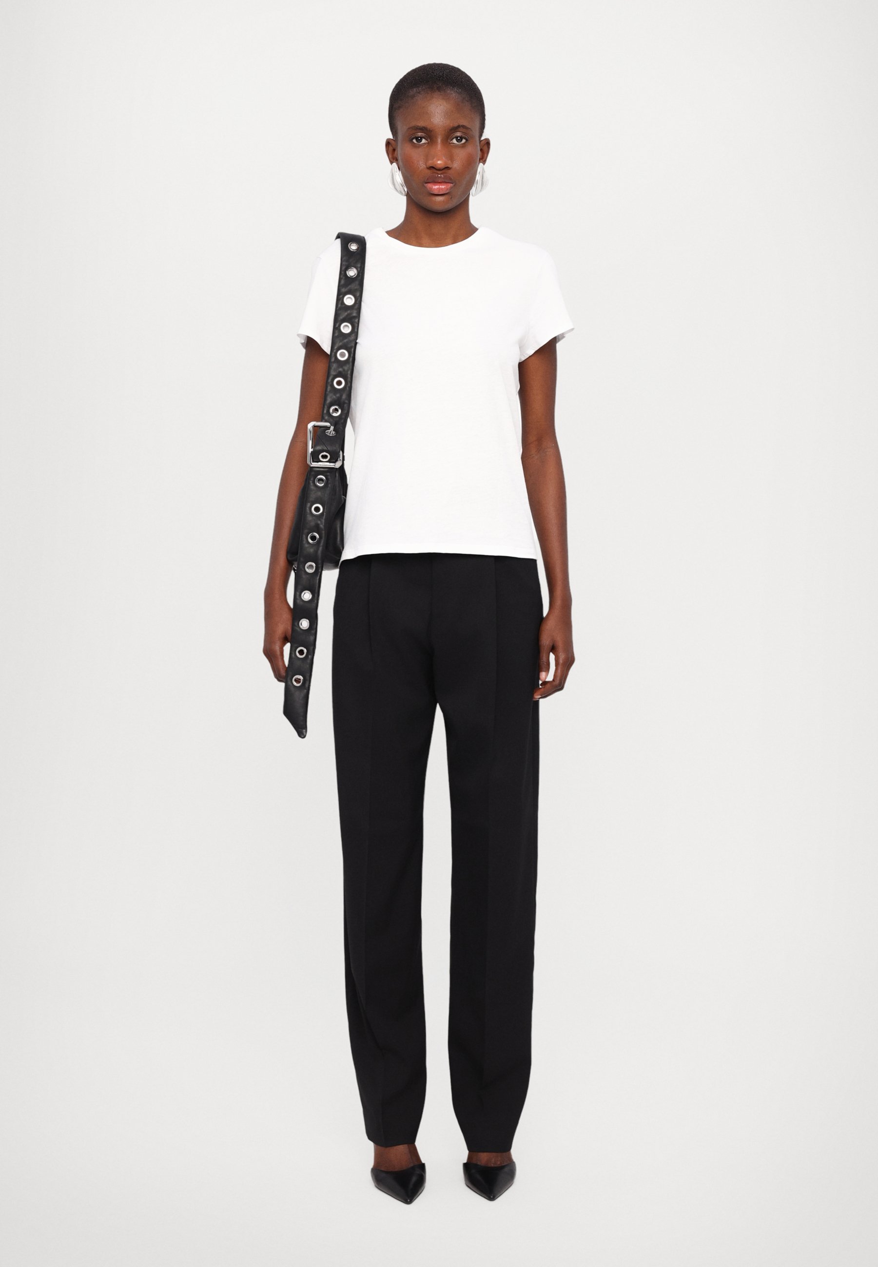 Filippa K SOFT TEE - Basic T-Shirt - weiß
