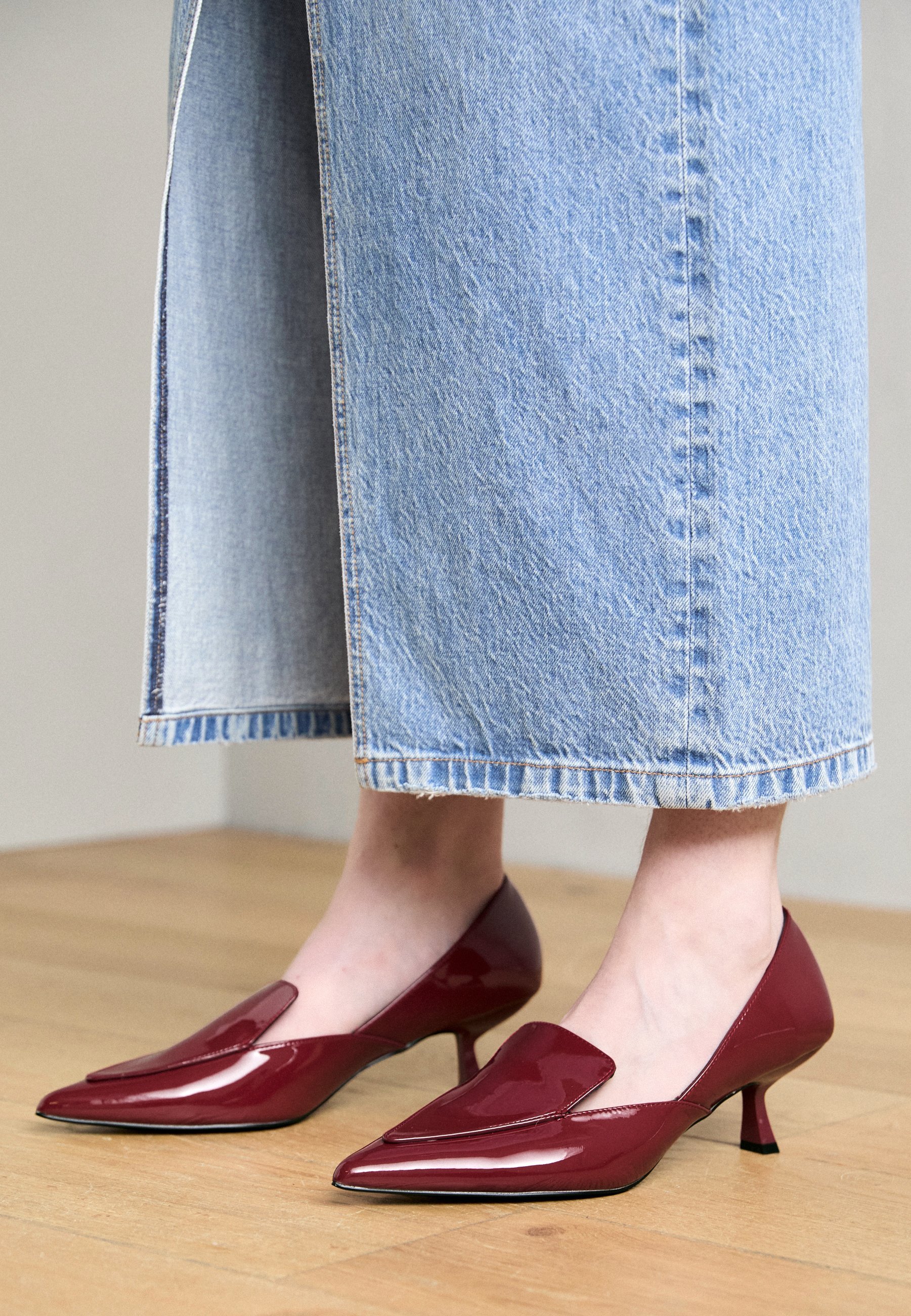 Zign Studio CUIR - Escarpins classiques - rouge foncé
