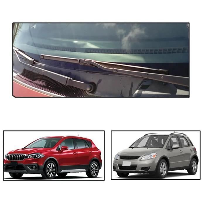 Set of 3 front and rear wiper blades for Suzuki SX4 2006-2020 and SX4 S-Cross 2013-2020