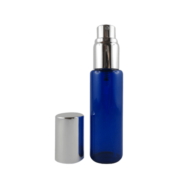 Mini-vaporisateur de poche en verre bleu 30 ml