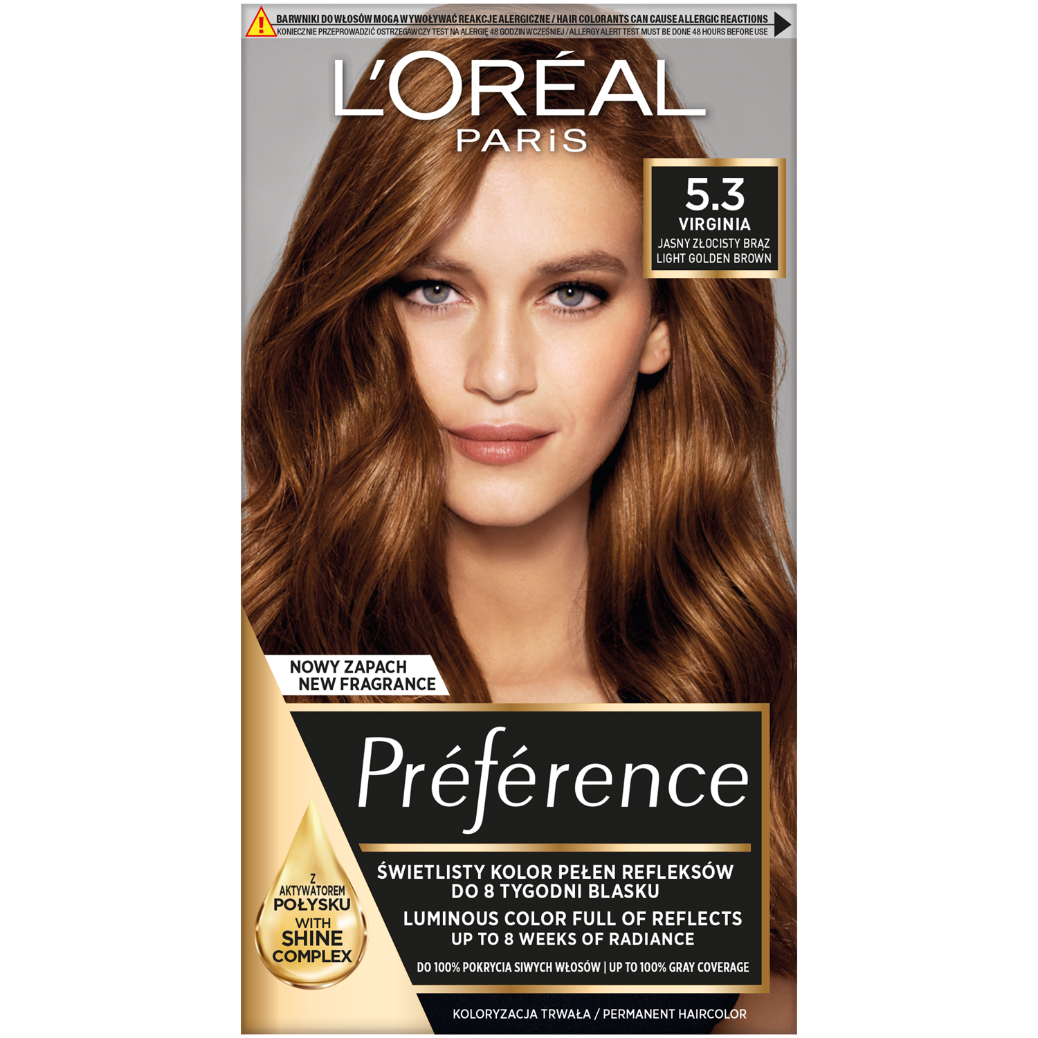 L'Oreal Paris matu krāsa Z2 1021 ļoti gaiša blonda opalescējoša Récital Préférence