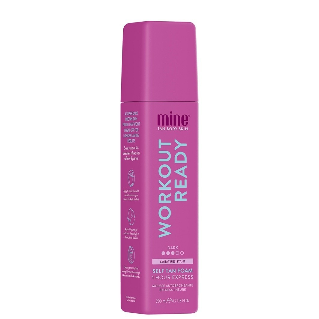 MineTan Zelfbruinende Kleurcollectie Workout Ready Foam - 200 ml