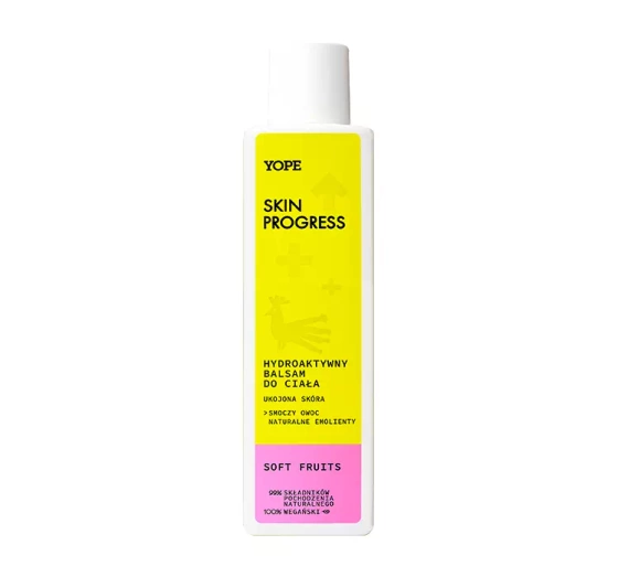 Yope Skin Progress hydroaktywny balsam do ciała Soft Fruits 200ml