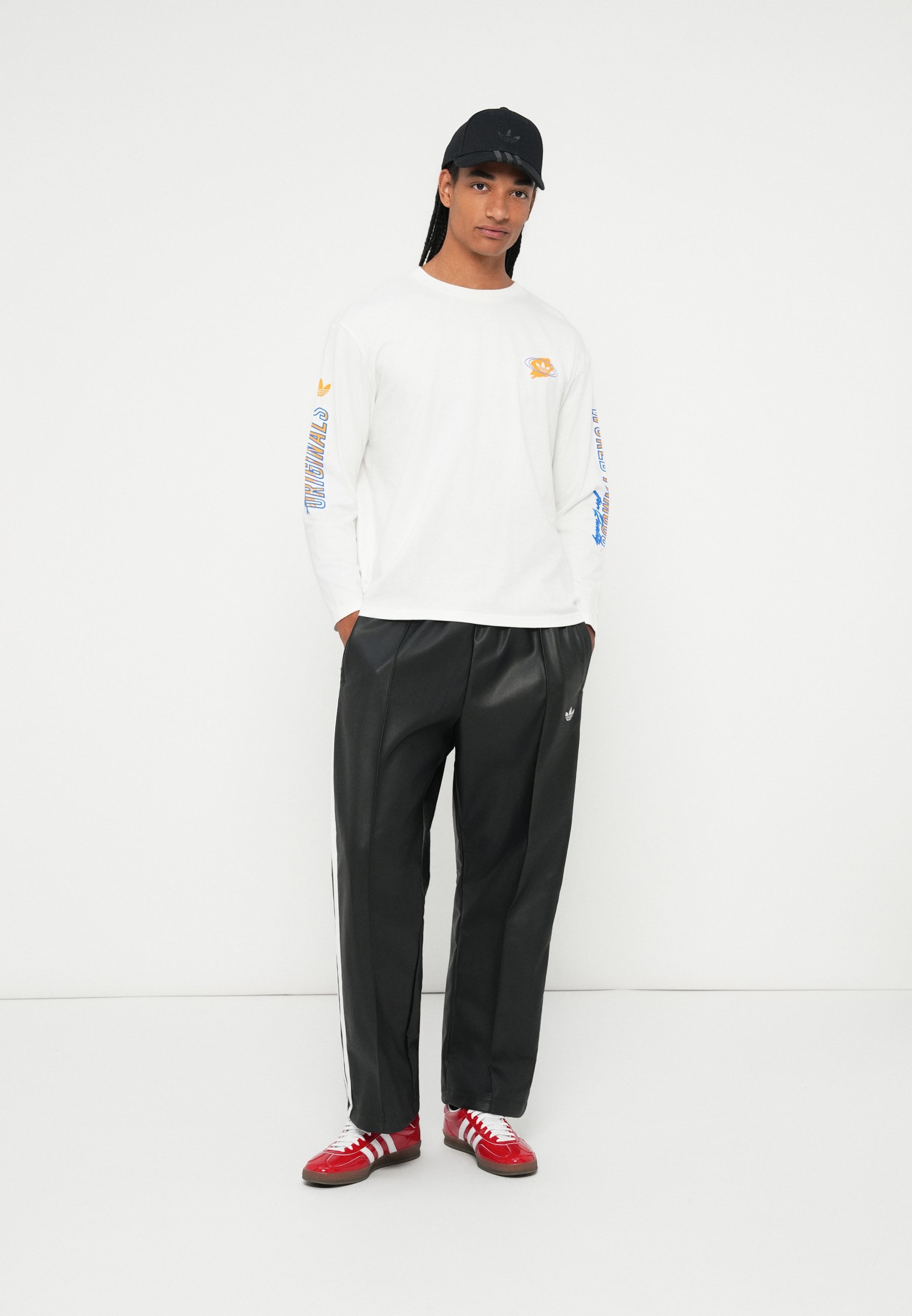adidas Originals GRAPHIC UNISEX - Top met lange mouwen - wit