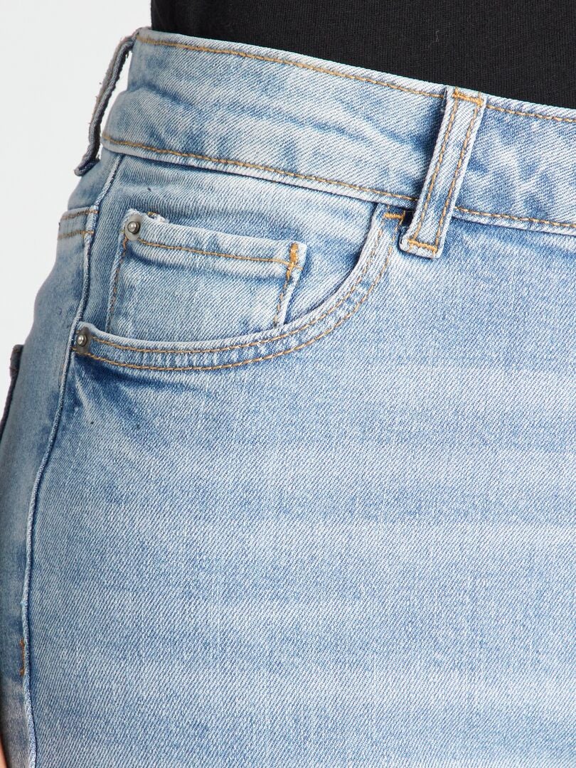 Calça jeans slim tamanho L34 - azul