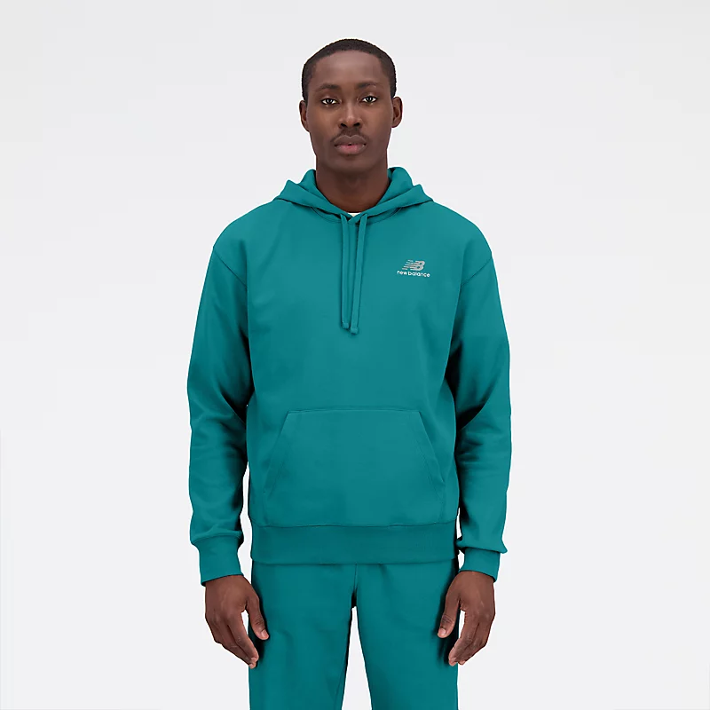 Unisex badstof hoodies – VINTAGE TEAL