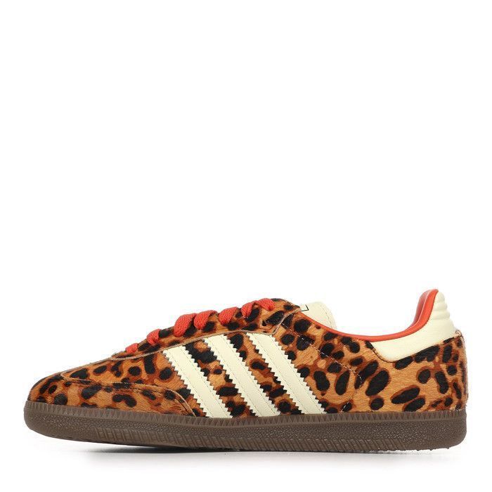adidas Samba OG Preloved Leopardo Rojo Mujer