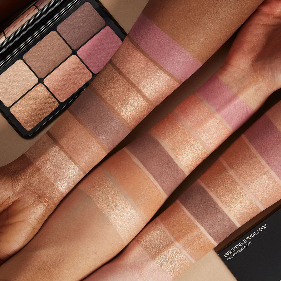 NEODOLJIVA PALETA PUDERA ZA TOTAL LOOK LICE 02 Srednje tamna