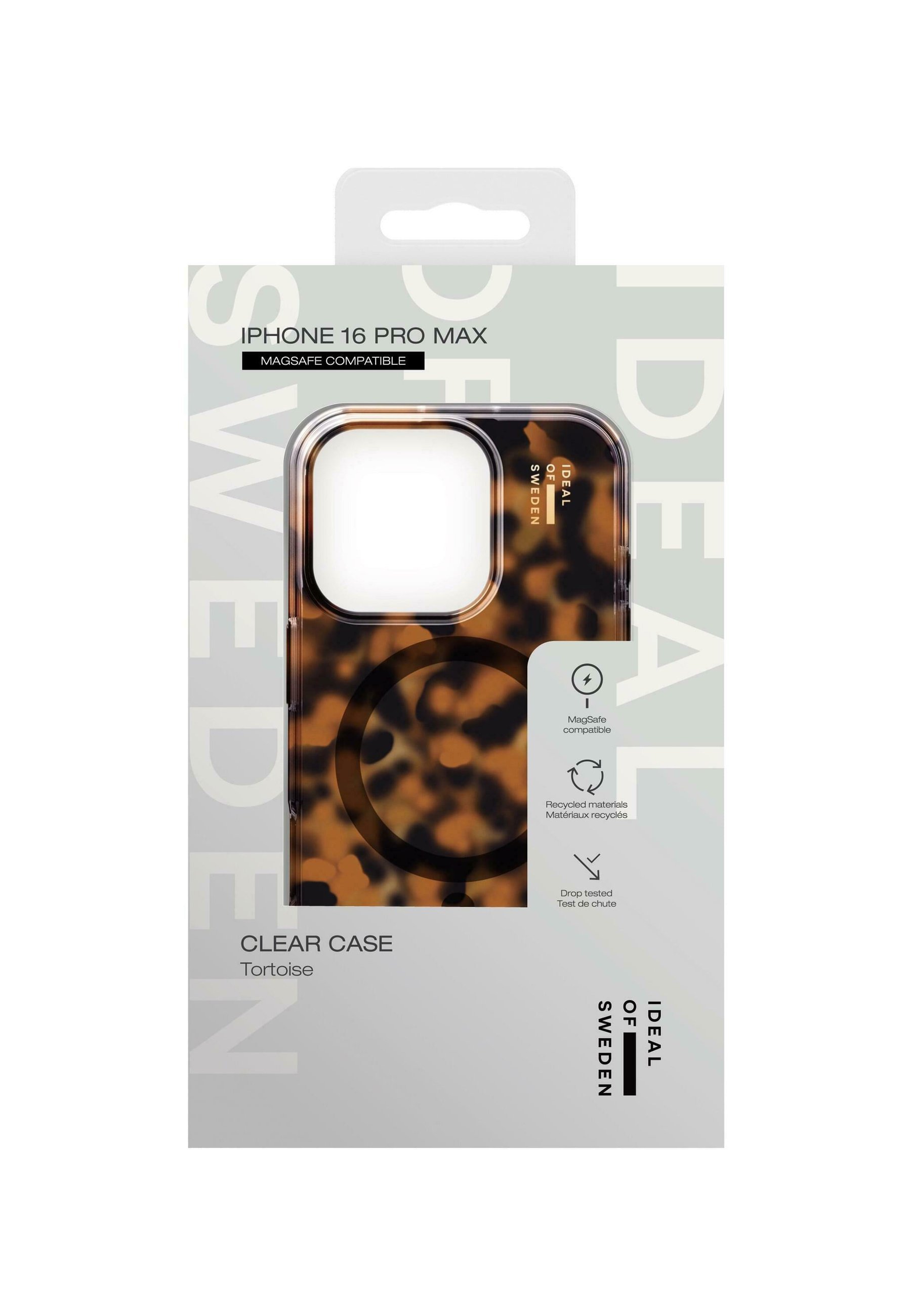 iDeal of Sweden Étui transparent Magsafe pour iPhone 16 Pro Max - marron