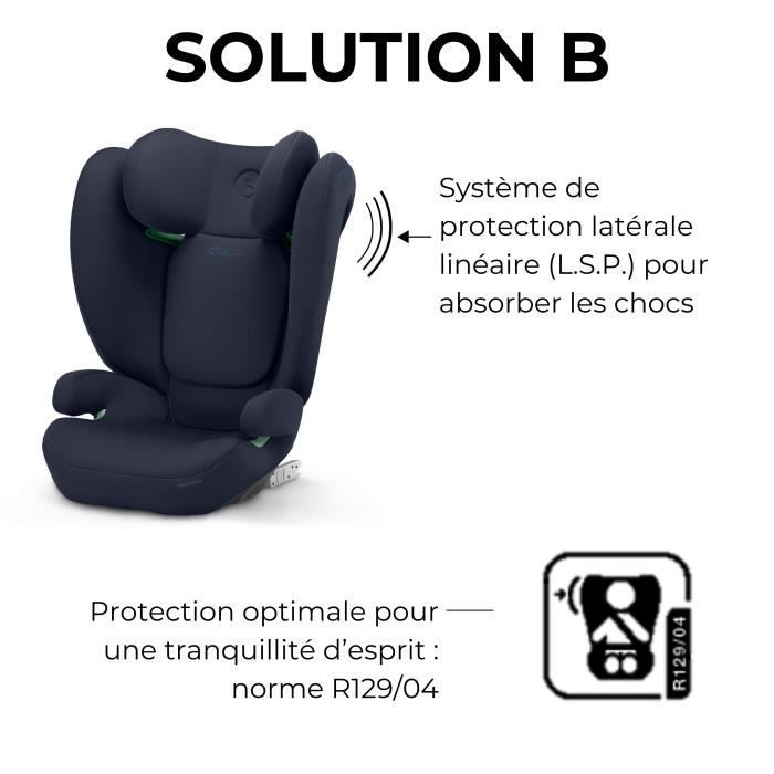 Silla de coche Cbx by Cybex Solution B i-Fix para niños de 3 a 12 años, de 15 a 50 kg y de 100 a 150 cm - Azul