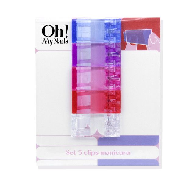 Oh My Nails 5 manikīra klipšu komplekts Manikīra un pedikīra instrumenti