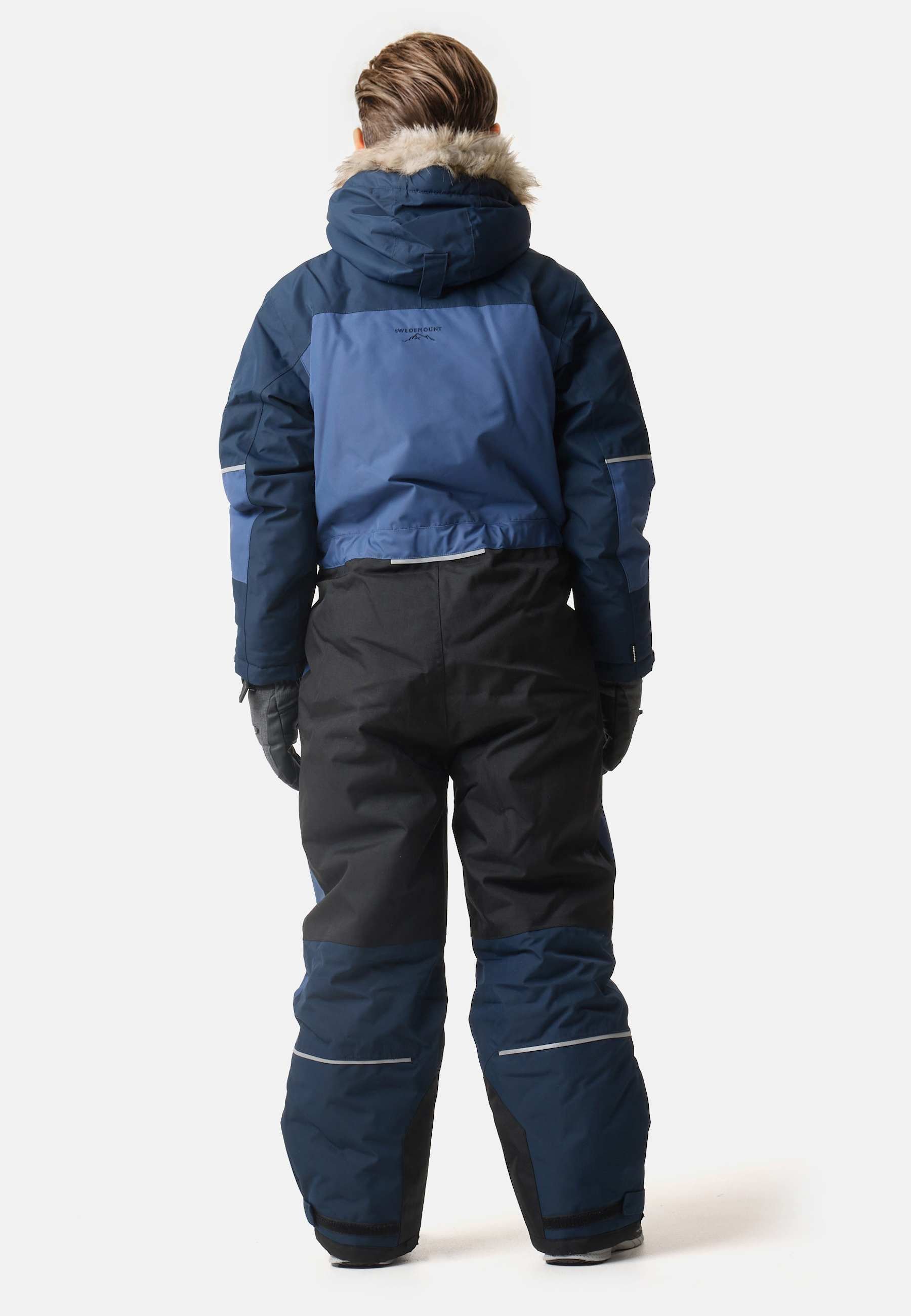 Macacão de inverno Swedemount HAFJELL JR - Macacão de neve - azul marinho