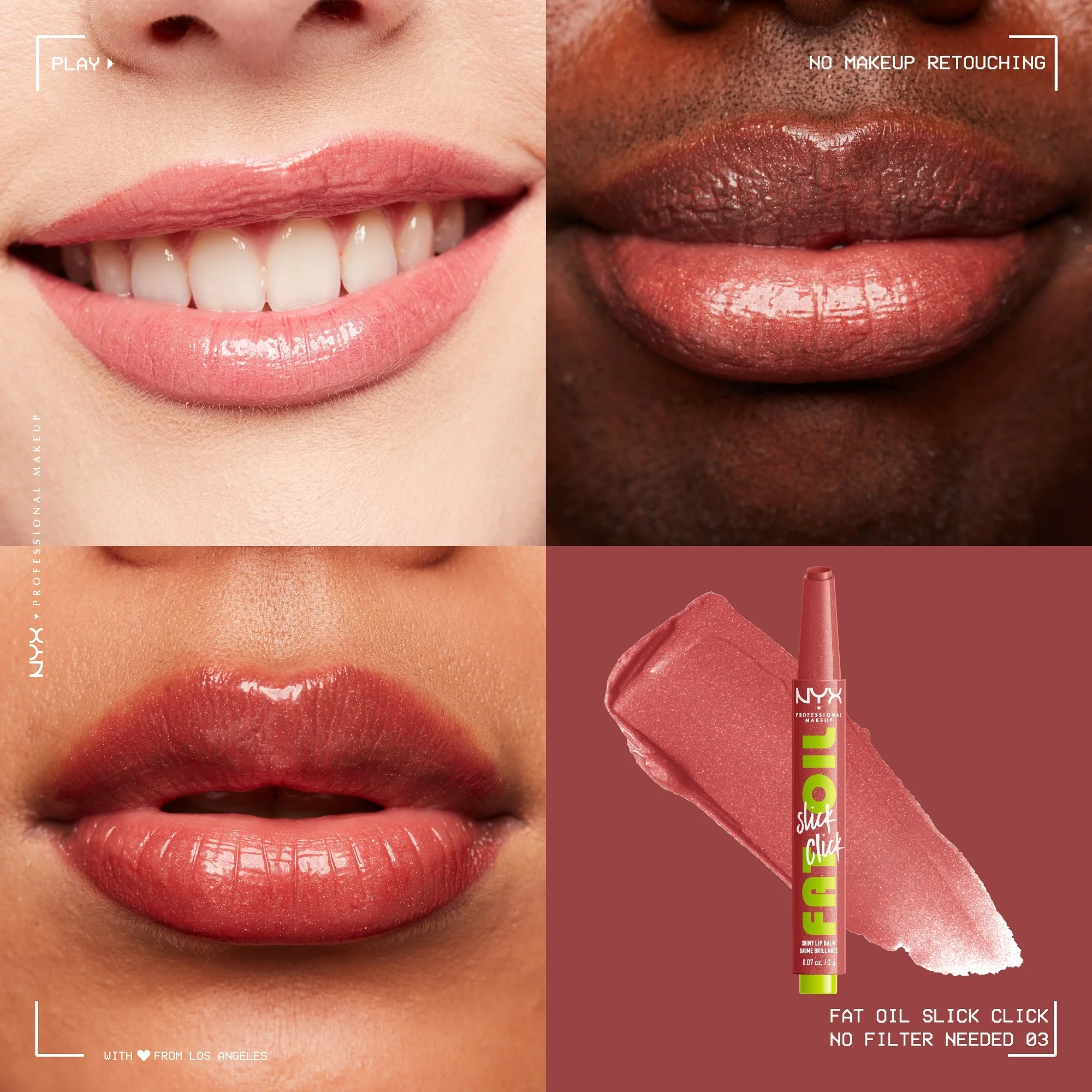 Labbra Fat Oil Slick Click - Rossetto, Gloss