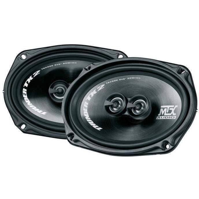 Altavoces para coche MTX TX269C, coaxiales elípticos de 6x9