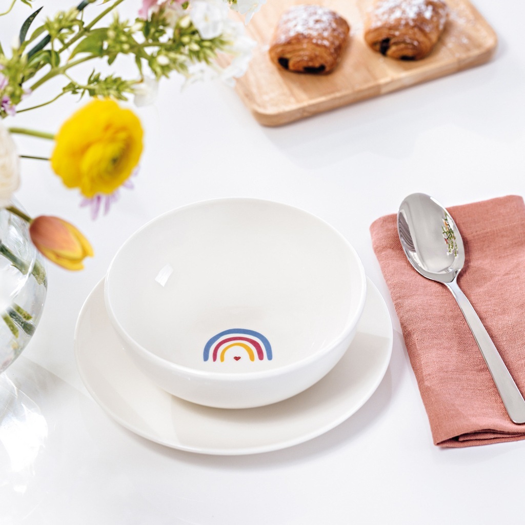 Villeroy & Boch dribsnių dubenėlis „Be Happy With Love“ – 1 vnt.