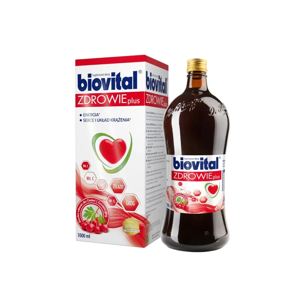 Biovital Zdrowie Plus, Suplement diety na wzmocnienie oragnizmu, Płyn