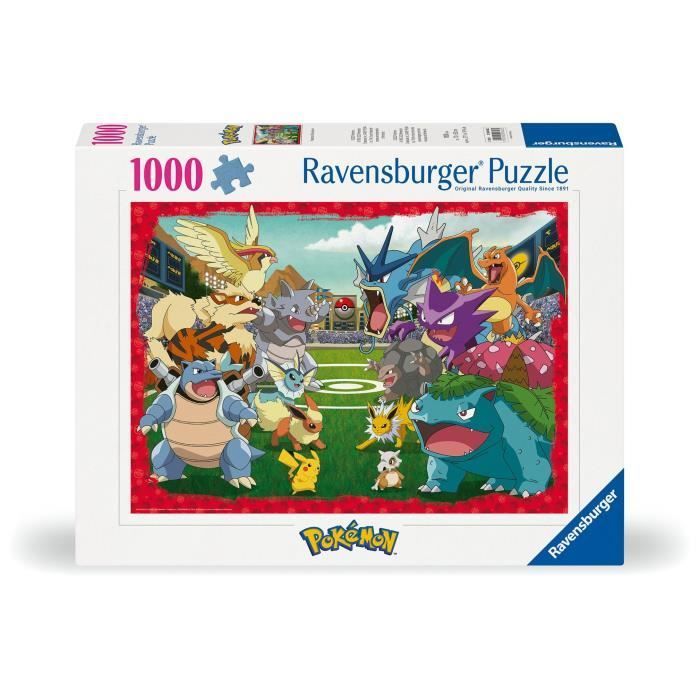 Rompecabezas Pokémon Showdown de 1000 piezas, para adultos y niños a partir de 14 años, rompecabezas de alta calidad, 12000628, Ravensburger