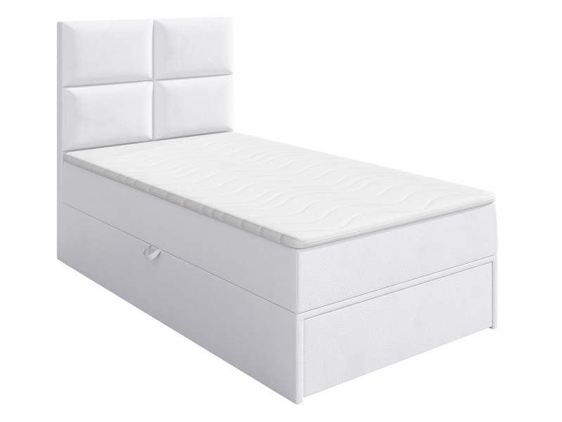 Łóżko kontynentalne Garda Lux II 100x200, Strona: Prawa