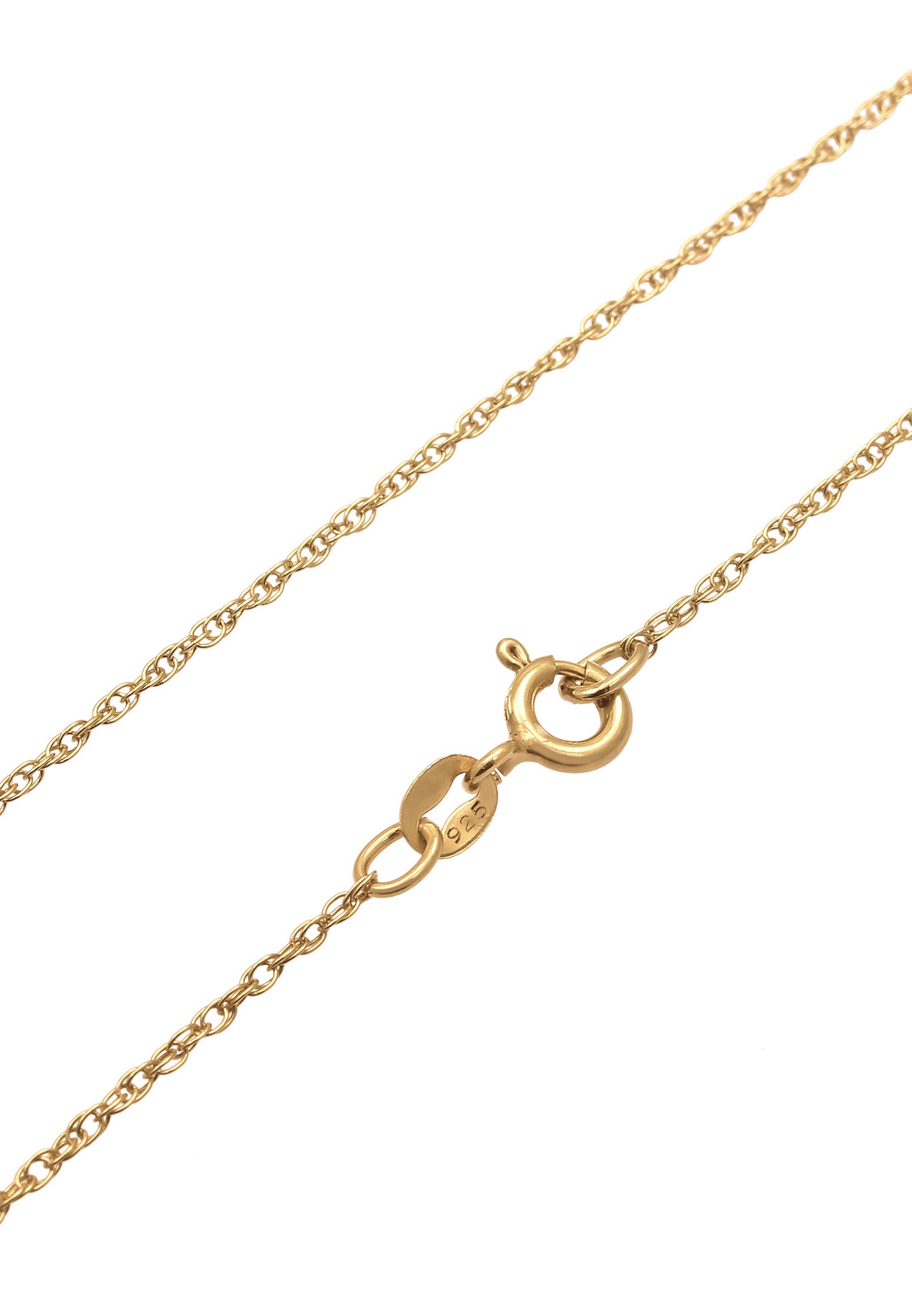 Elli Femme demi-lune étoile pendentif Astro avec opale synthétique en argent sterling 925 plaqué or
