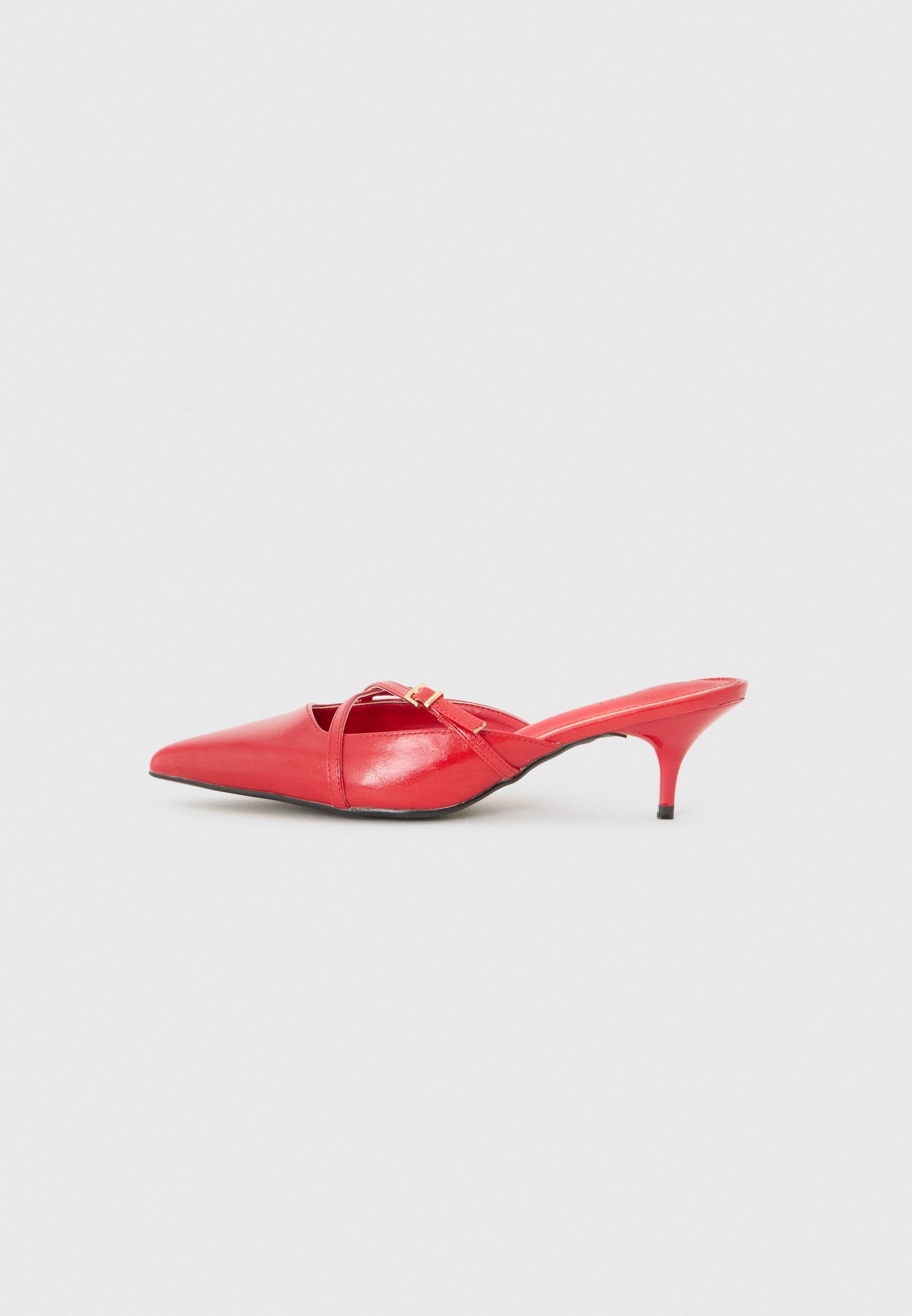 Simmi London CHAR - Mules à talons - rouges