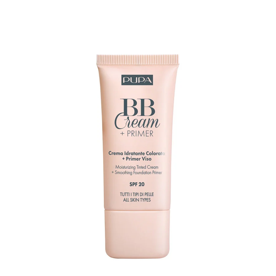 Viso BB Cream + Primer Tutti i Tipi di Pelle SPF20 - BB Cream, Base trucco, Base Trucco idratante, Crema viso colorata idratante