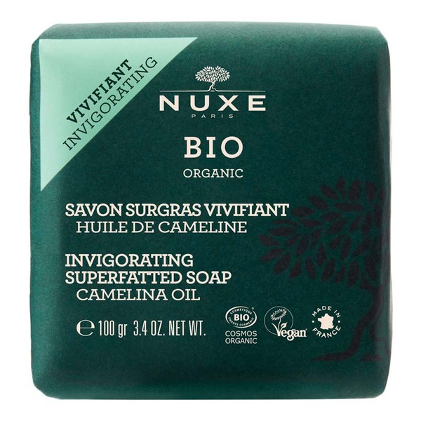 Sabonete Revigorante Ultranutritivo Orgânico NUXE para Rosto e Corpo