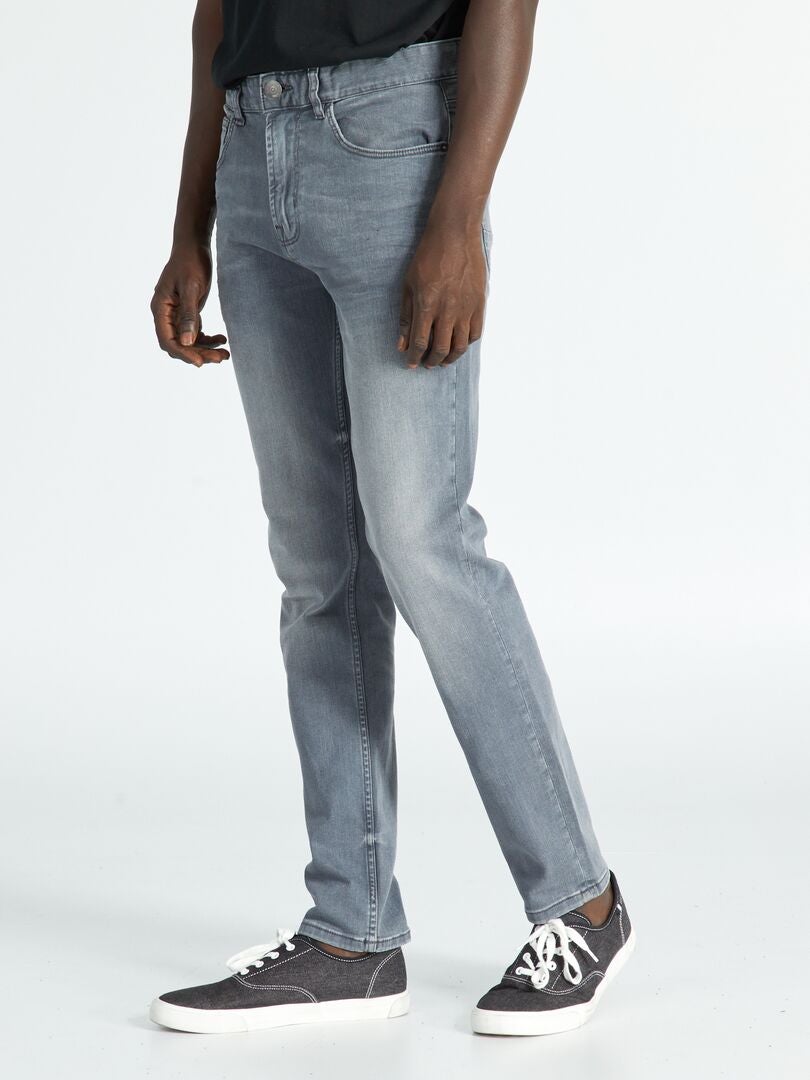 Pantalones vaqueros ajustados - L32 - GRIS