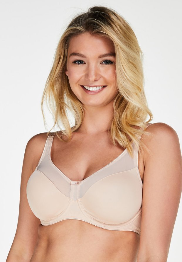 Hunkemöller NINA NON-PADDED MINIMIZER - Beugelbeha - beige