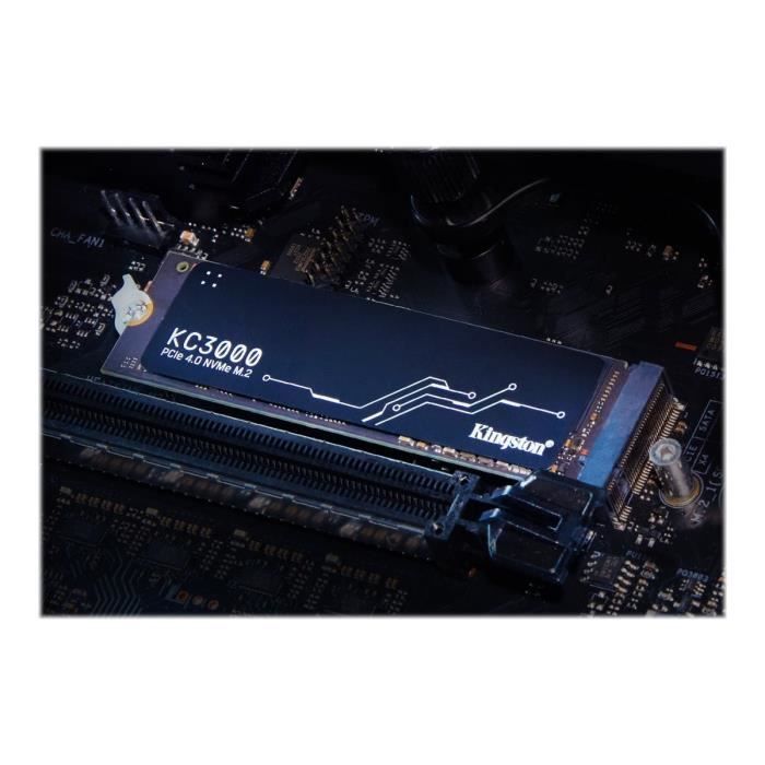 KINGSTON - SSD interno - KC3000 - 512 GB - M.2 NVMe (SKC3000S/512G)