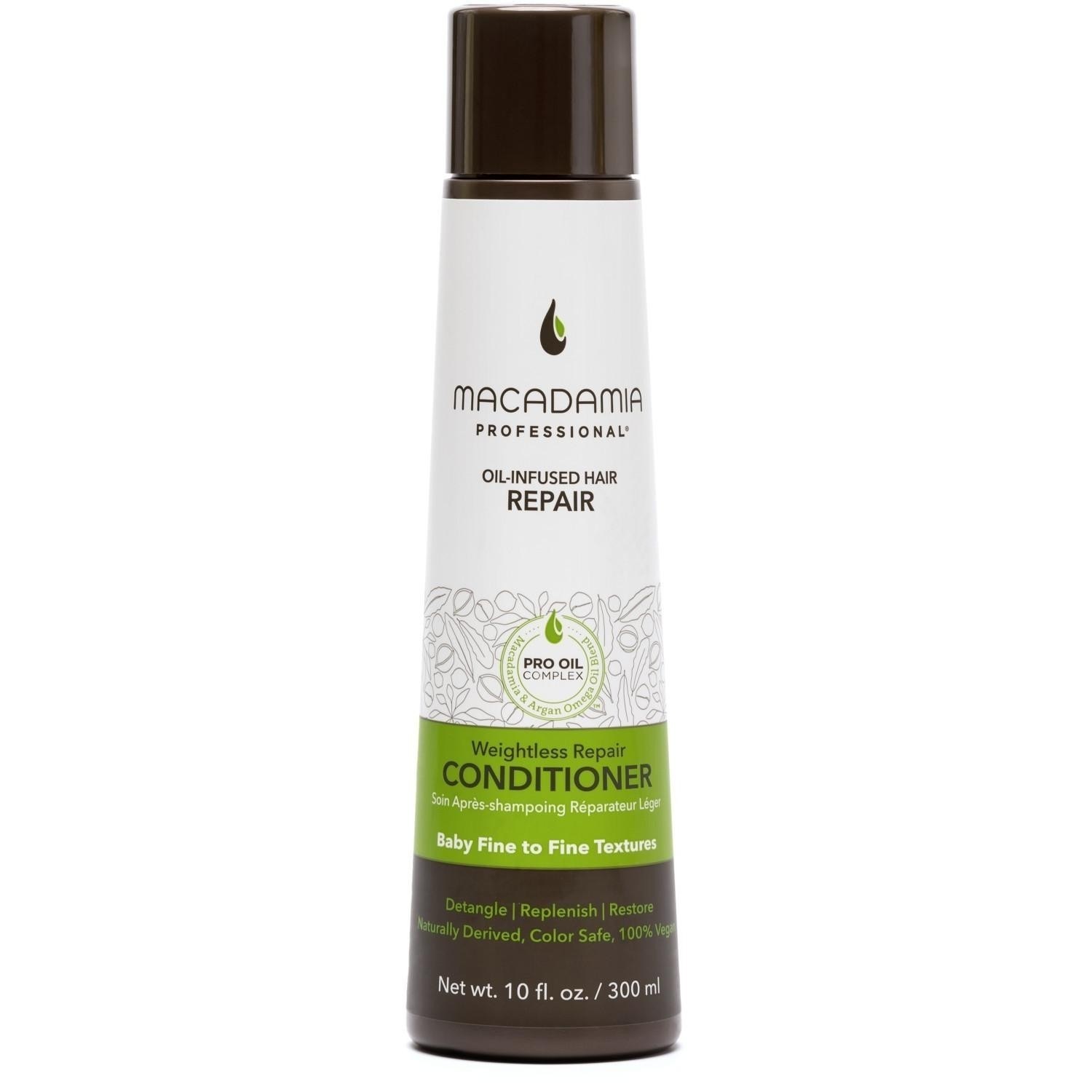 „Macadamia“ kondicionierius – lengvas drėkinamasis kremas – 300 ml