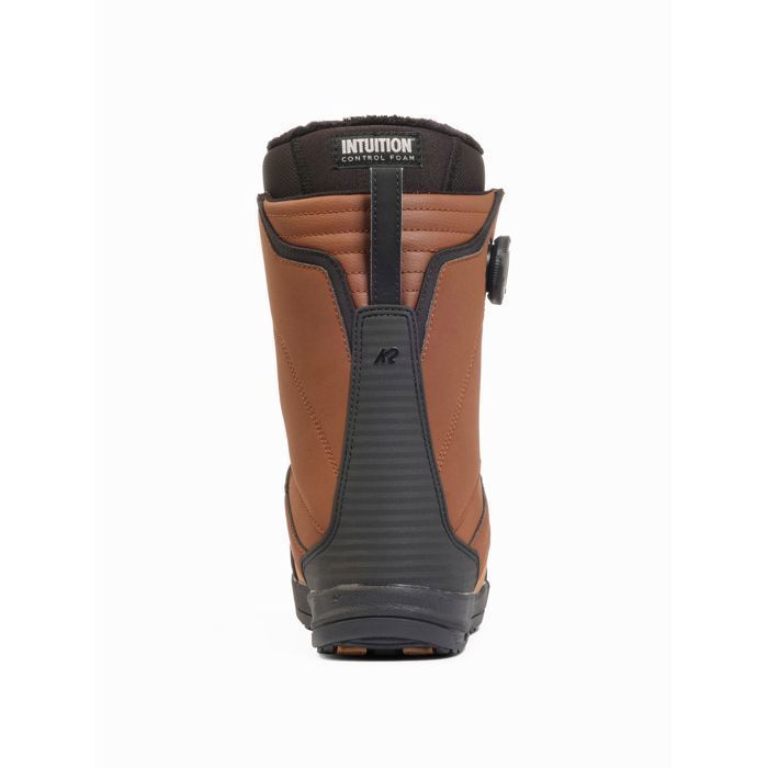 Botas de snowboard K2 Kinsley para mujer, color marrón.